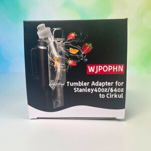 NEW Stanley Quencher to Cirkul Tumbler Adapter Kit/ Pink Trim | Fits 40oz & 64oz